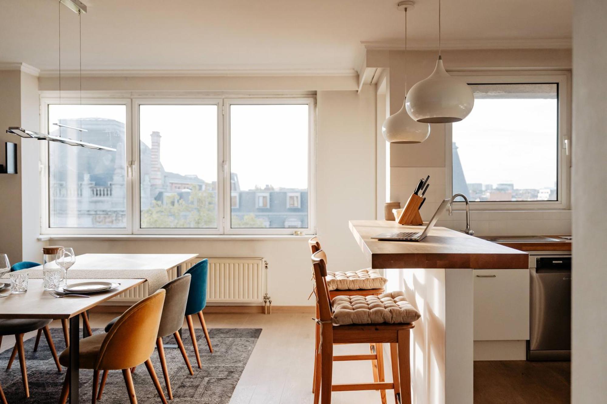 Zonnig Appartement Met Prachtig Uitzicht Op A+Locatie Antwerpia Zewnętrze zdjęcie